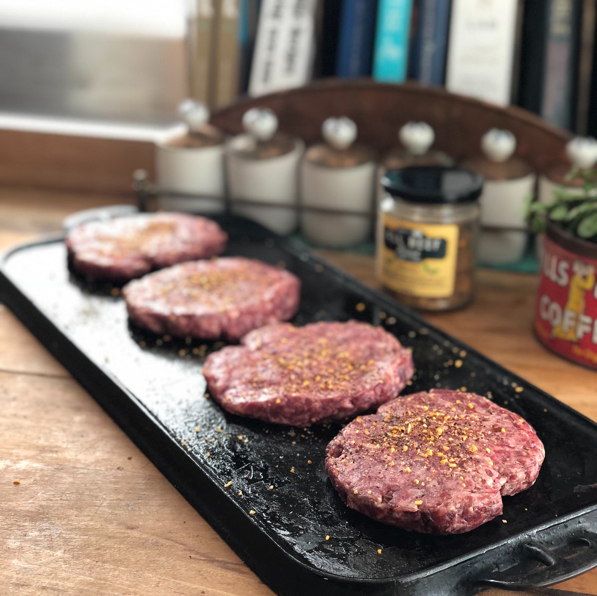 Grassfed Beef AllBeef Hamburger Patties Yonder Way Farm