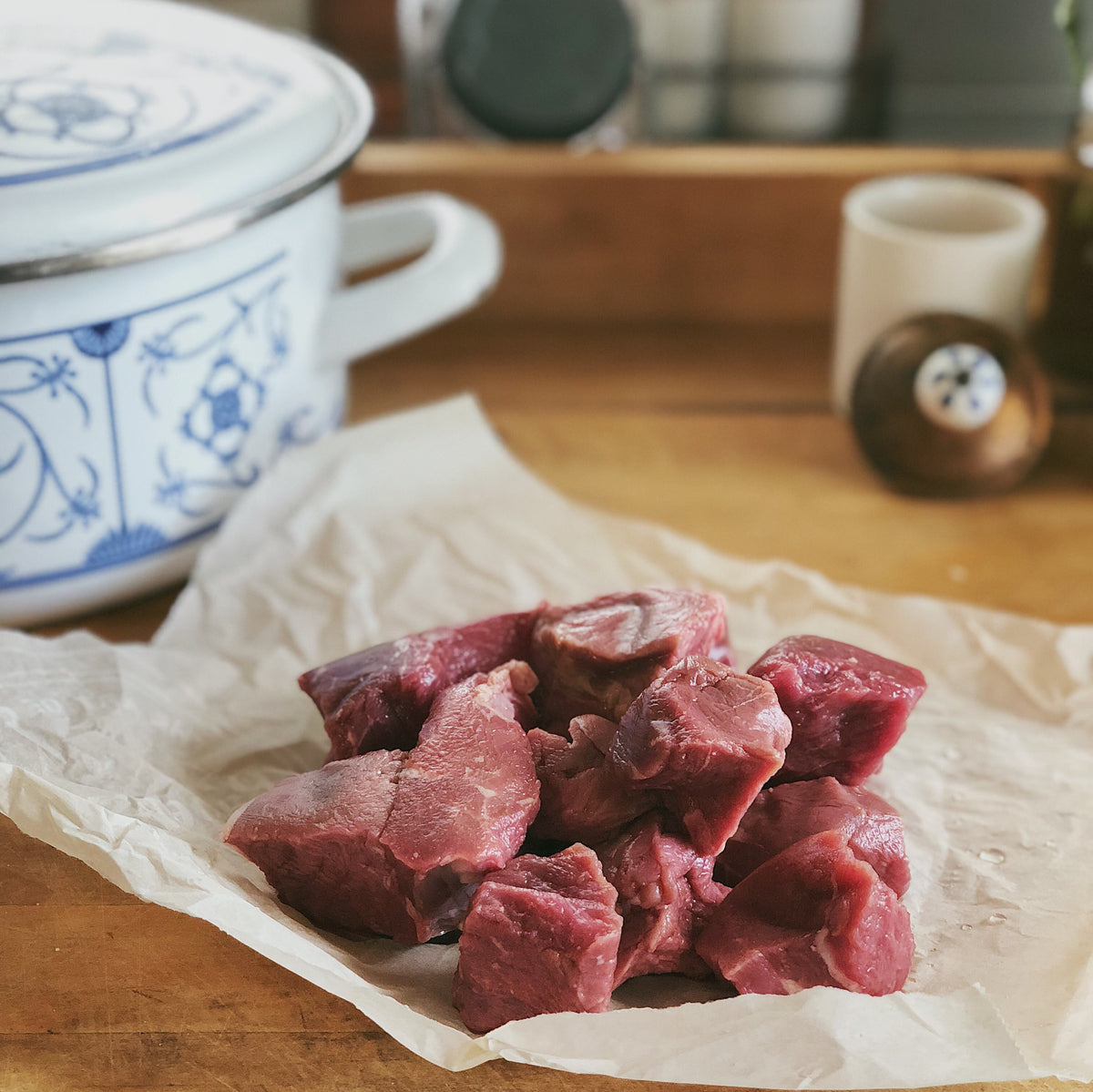 GrassFed Beef Stew Meat Yonder Way Farm