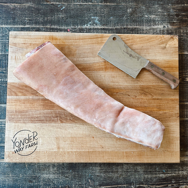 NEW PRODUCT!! Pastured Pork: Whole Loin (SKIN ON)