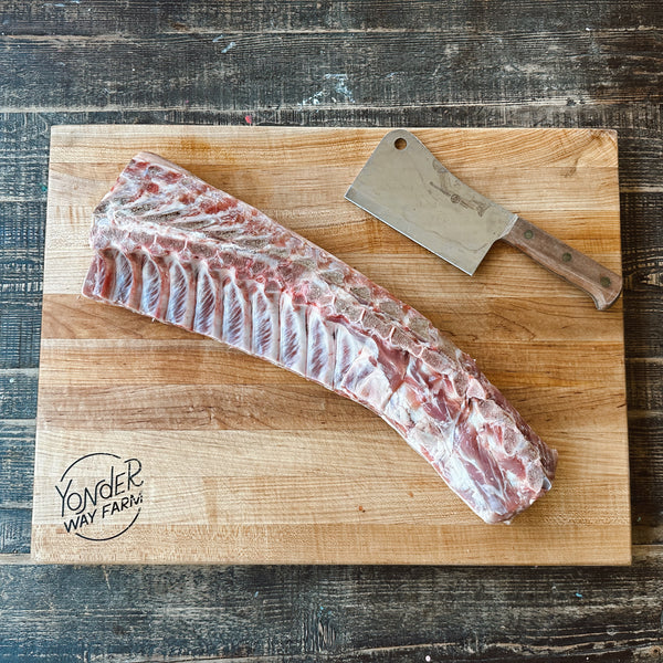 NEW PRODUCT!! Pastured Pork: Whole Loin (SKIN ON)