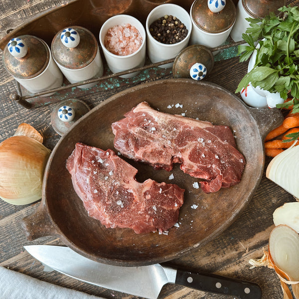 Grass-Fed Beef: Beef Soup Bones- Meaty
