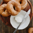 NEW PRODUCT!! Artisan bread: Plain Bagel