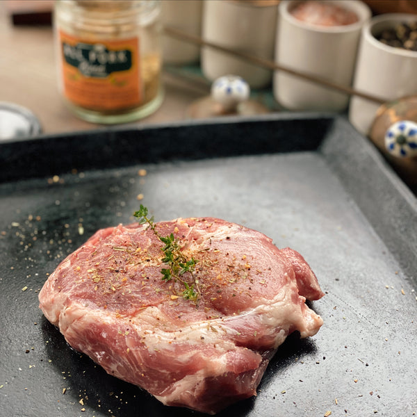 Pastured Pork: Coppa Steak