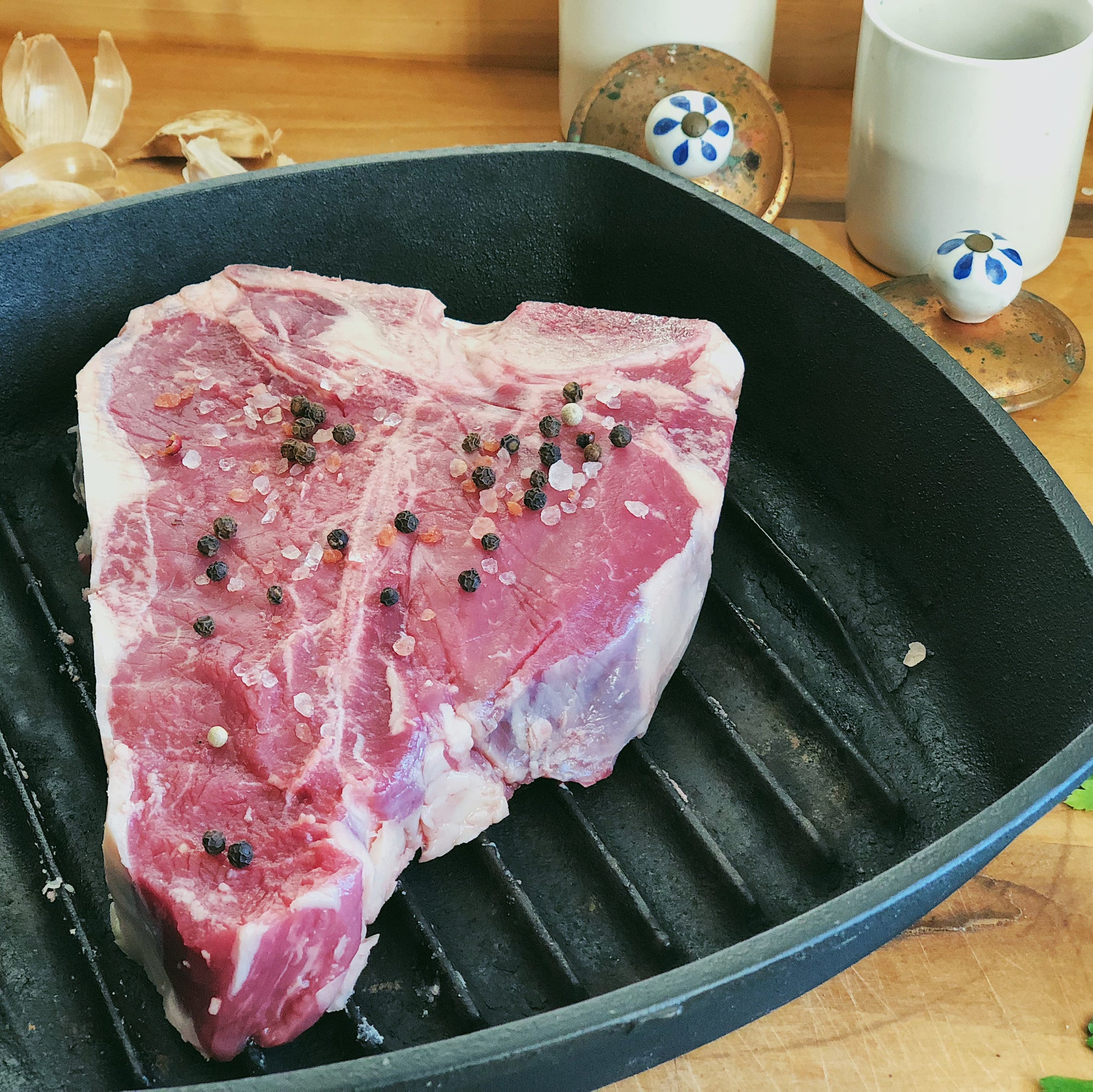 Grass Fed Beef Porterhouse Steak Yonder Way Farm 